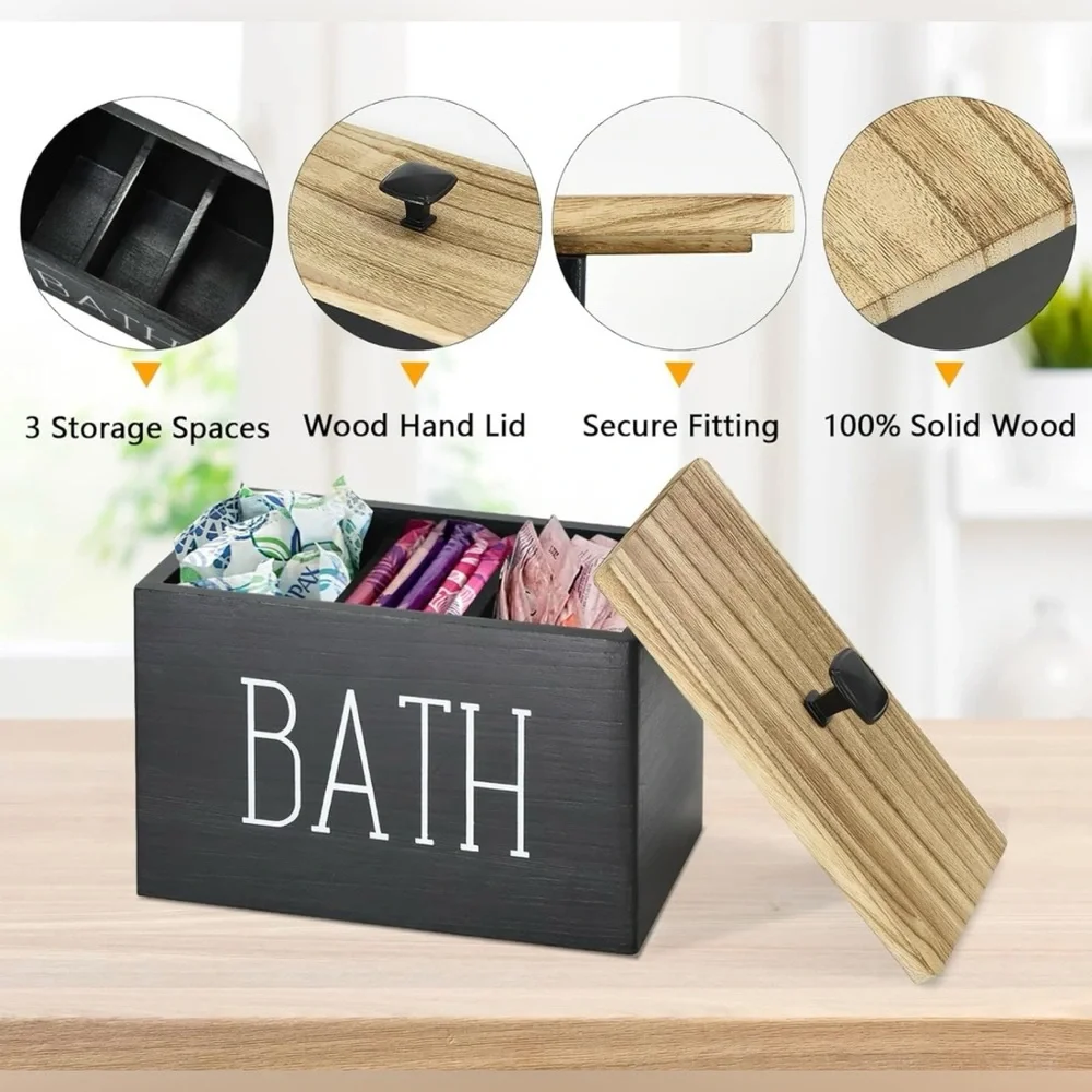 Adorable bathroom storage!!!